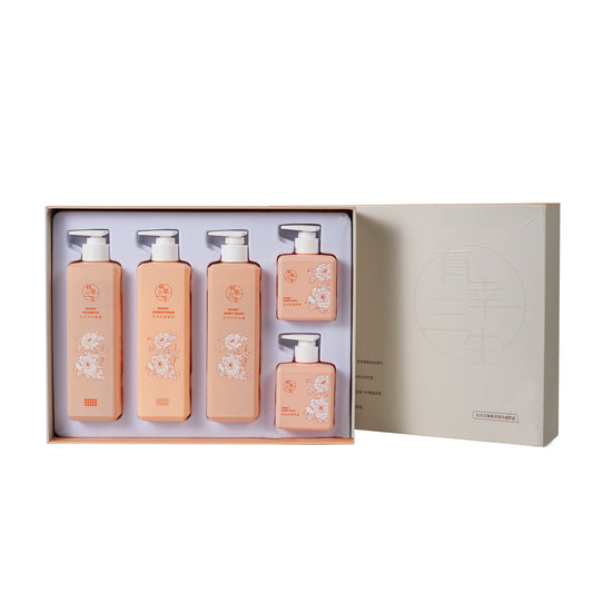 Peony Luxurious Nourishing Shampoo & Conditioner Gift Set (Box)