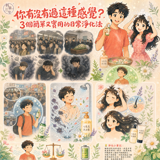 「出入人多地方總是渾身沉重？簡單 3 招，幫自己拉起『磁場防護罩』！」